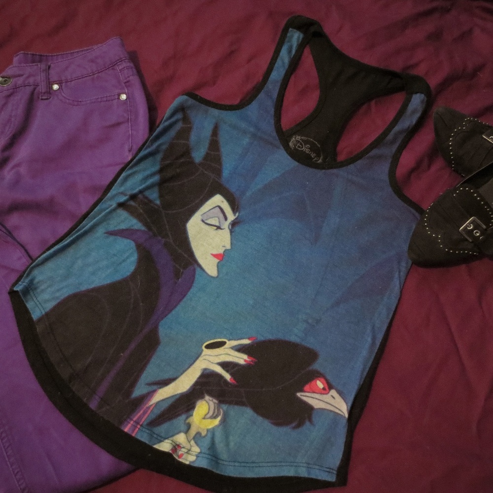 Disney Sleeping Beauty Maleficent Tank Top